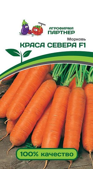 Морковь Краса Севера F1, семена 0,5 г