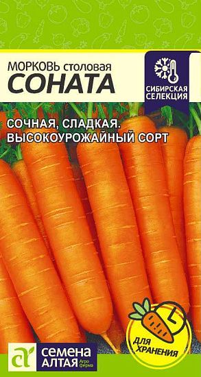 Морковь Соната, семена